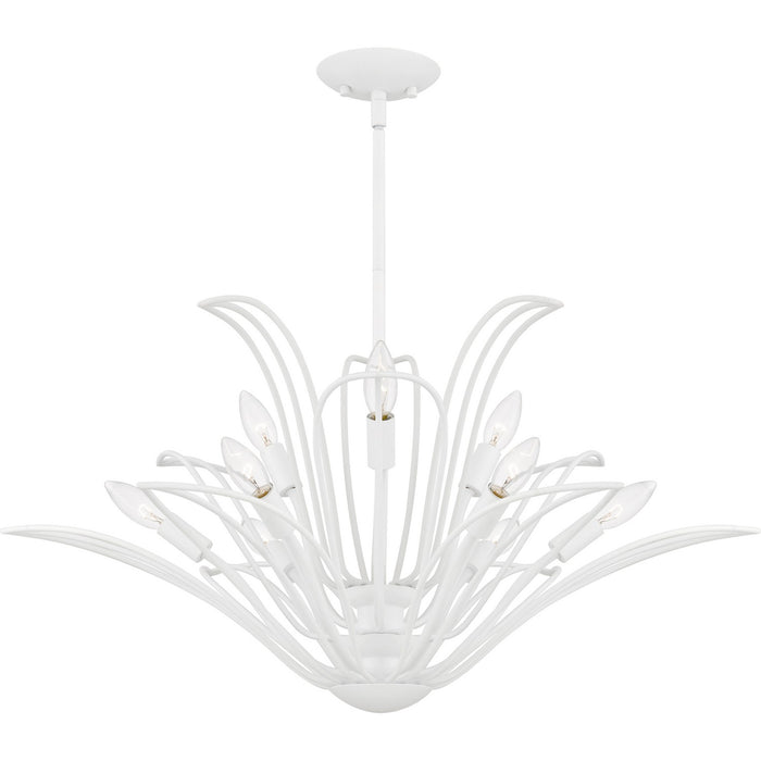 Quoizel - TLH5032SW - Nine Light Chandelier - Tallulah - Sand White