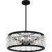 Quoizel - TRK2823MBK - Five Light Pendant - Terrarock - Matte Black