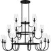 Quoizel - VSC5048MBK - 18 Light Chandelier - Viscount - Matte Black