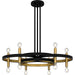 Quoizel - WID5030MBK - Six Light Chandelier - Winsland - Matte Black