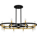 Quoizel - WID5050MBK - Eight Light Chandelier - Winsland - Matte Black