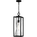 Quoizel - ZAR1907MBK - One Light Outdoor Hanging Lantern - Zarah - Matte Black