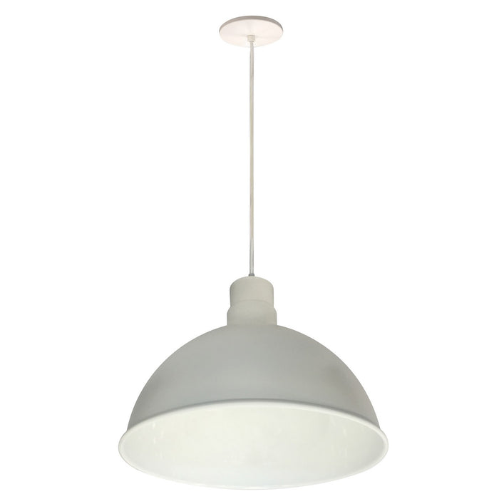 Nora Lighting - NRLM-16C3835WWLE4/20 - LED Pendant - White Outer / White Inner