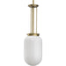 Progress Lighting - P500476-191 - One Light Pendant - Alisse - Brushed Gold
