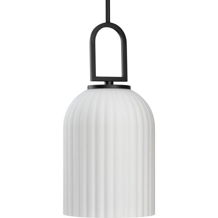 Progress Lighting - P500482-31M - One Light Pendant - Stanza - Matte Black