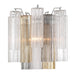 Crystorama - ADD-303-CH-AU - Two Light Wall Sconce - Addis - Polished Chrome