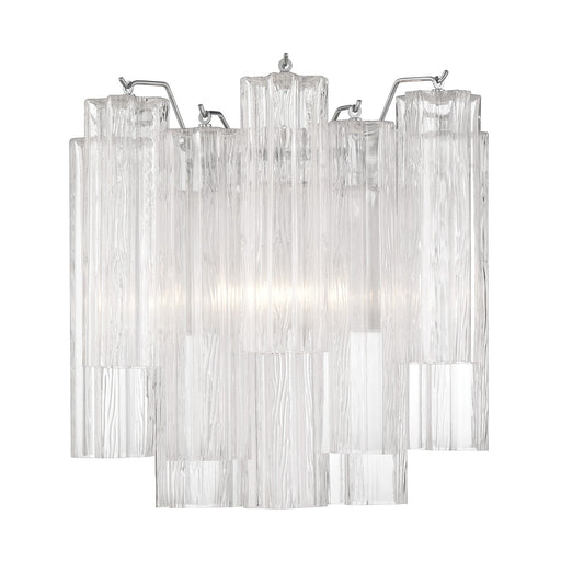 Addis Two Light Wall Sconce Polished Chrome