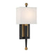 Crystorama - ARD-832-MK-VG - One Light Wall Sconce - Ardson - Matte Black/Vibrant Gold