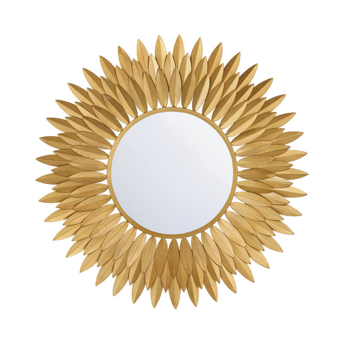 Crystorama - BRH-M524-GA - Mirror - Broche - Antique Gold