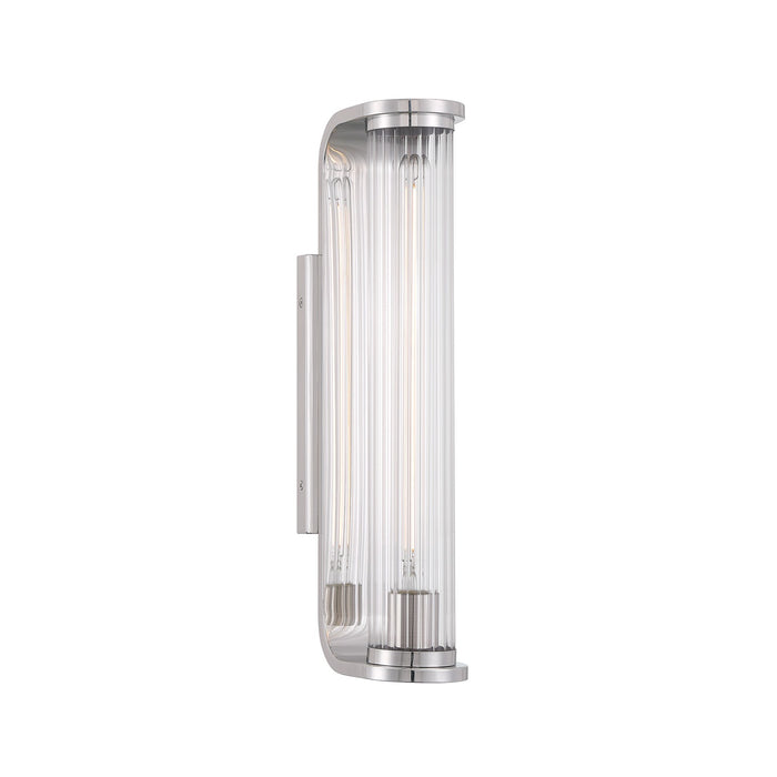 Crystorama - JAR-2301-PN - LED Wall Sconce - Jarvis - Polished Nickel