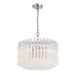 Crystorama - LOF-5005-PN - Five Light Chandelier - Lofton - Polished Nickel