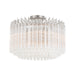 Crystorama - LOF-5005-PN_CEILING - Five Light Semi Flush Mount - Lofton - Polished Nickel