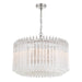 Crystorama - LOF-5007-PN - Seven Light Chandelier - Lofton - Polished Nickel