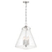 Crystorama - VSS-7018-PN - Four Light Pendant - Voss - Polished Nickel