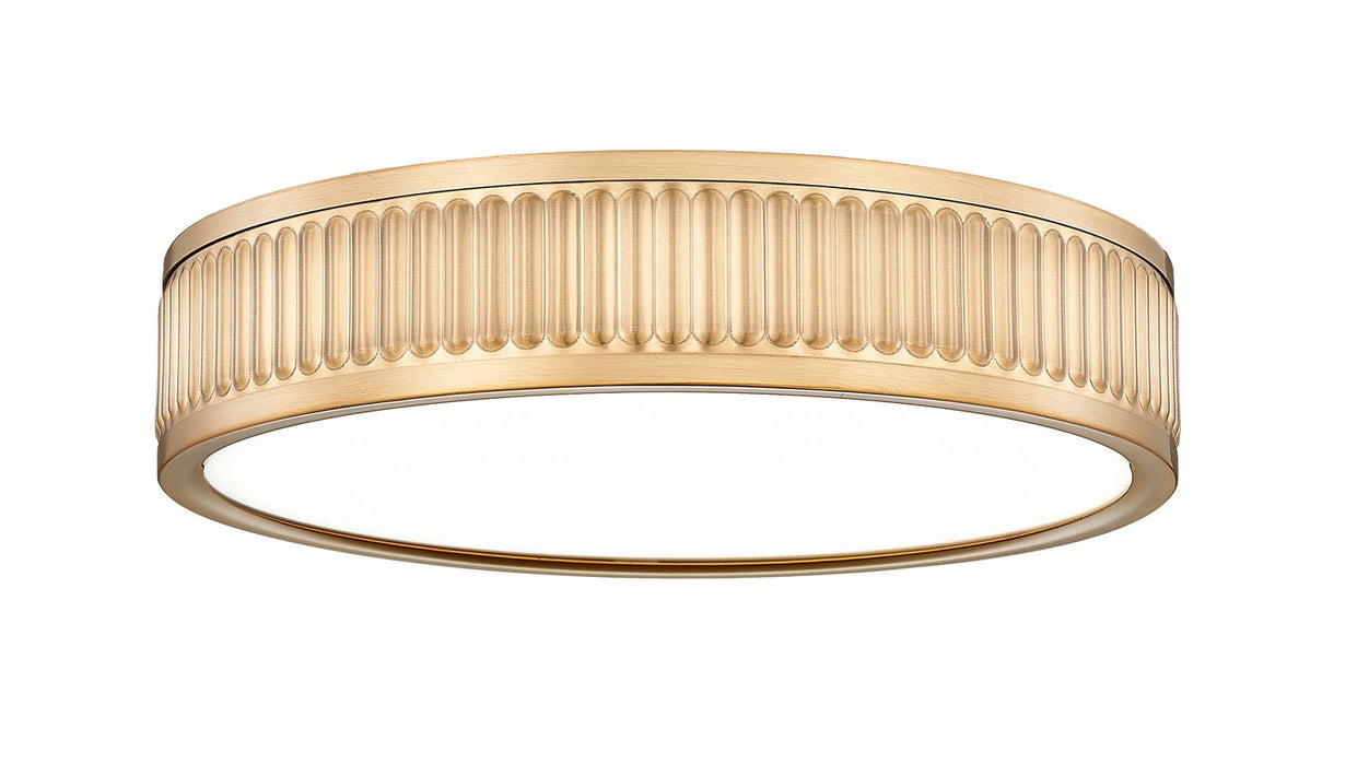 Z-Lite - 1013F12-MGLD-LED - LED Flush Mount - Stari - Modern Gold