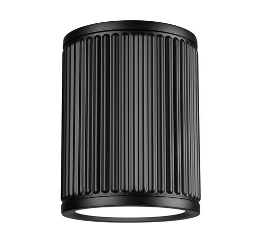 Stari LED Flush Mount Matte Black