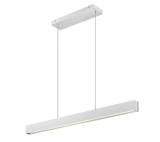 Hudson LED Linear Chandelier Brushed Nickel
