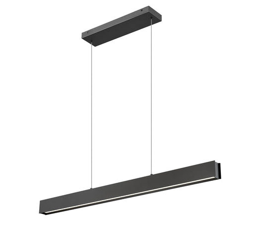 Hudson LED Linear Chandelier Matte Black