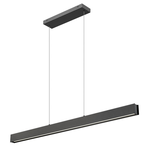 Hudson LED Linear Chandelier Matte Black