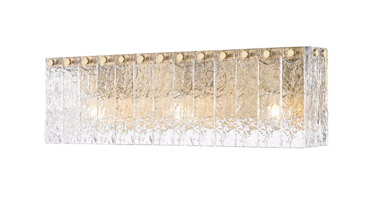 Z-Lite - 1943-3V-MGLD - Three Light Vanity - Glacier - Modern Gold