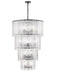 Z-Lite - 1943-48MB - 18 Light Chandelier - Glacier - Matte Black