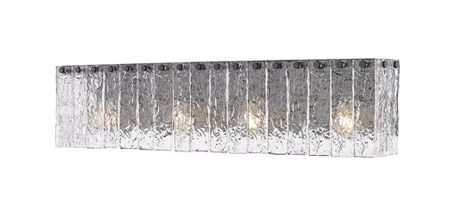 Glacier Four Light Vanity Matte Black