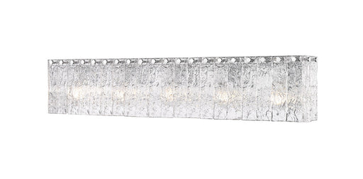 Z-Lite - 1943-5V-CH - Five Light Vanity - Glacier - Chrome