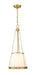 Z-Lite - 1954P12-MGLD - Four Light Pendant - Madeline - Modern Gold