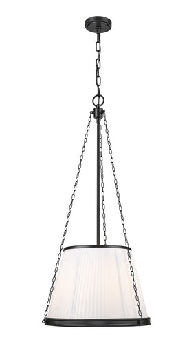 Madeline Five Light Pendant Matte Black