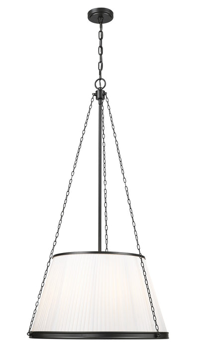 Z-Lite - 1954P24-MB - Six Light Pendant - Madeline - Matte Black