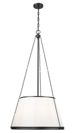 Madeline Six Light Pendant Matte Black