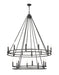 Z-Lite - 4005-20MB - 20 Light Chandelier - Dennison - Matte Black