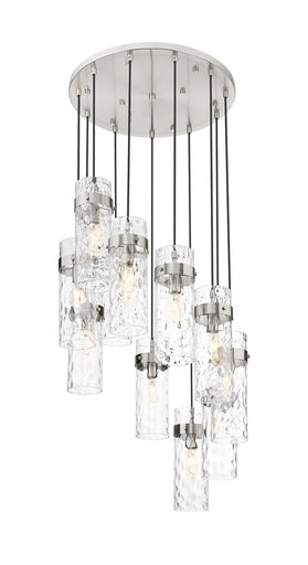 Fontaine 11 Light Chandelier Brushed Nickel
