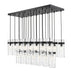 Z-Lite - 7002P5-23L-MB - 23 Light Linear Chandelier - Fontaine - Matte Black
