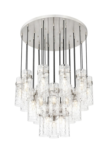 Fontaine 27 Light Chandelier Brushed Nickel