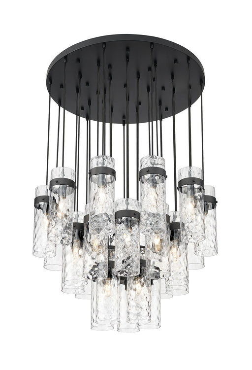 Z-Lite - 7002P5-27R-MB - 27 Light Chandelier - Fontaine - Matte Black