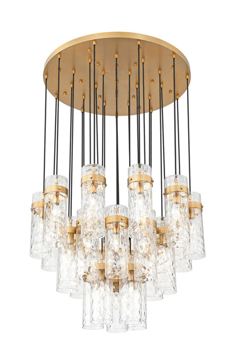 Z-Lite - 7002P5-27R-RB - 27 Light Chandelier - Fontaine - Rubbed Brass