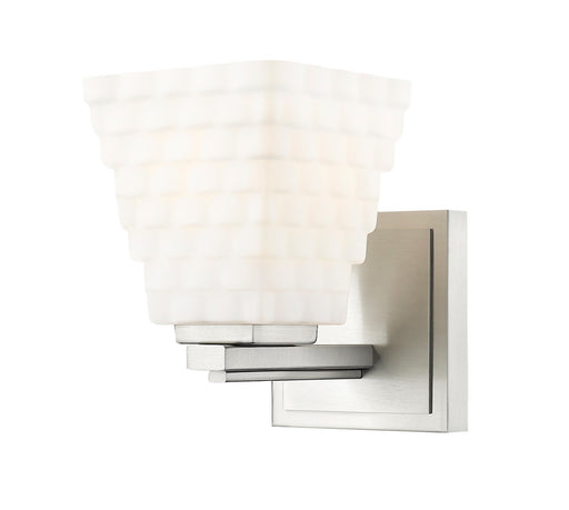 Annalise One Light Wall Sconce Brushed Nickel
