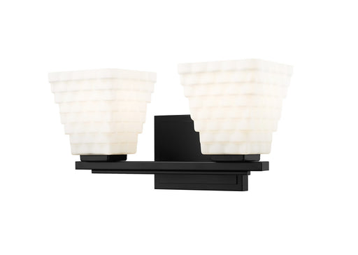 Annalise Two Light Vanity Matte Black