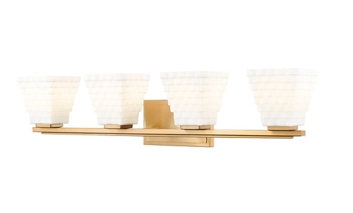 Z-Lite - 7514-4V-MGLD - Four Light Vanity - Annalise - Modern Gold