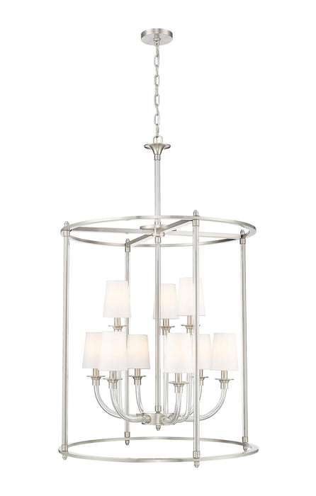 Z-Lite - 1950-9C-BN - Nine Light Chandelier - Katerina - Brushed Nickel