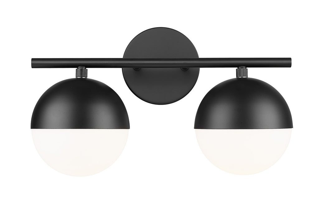 Z-Lite - 7517-2V-MB - Two Light Vanity - Realm Sphere - Matte Black