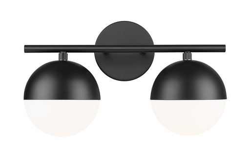 Z-Lite - 7517-2V-MB - Two Light Vanity - Realm Sphere - Matte Black