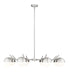 Z-Lite - 7517-8BN - Eight Light Chandelier - Realm Sphere - Brushed Nickel