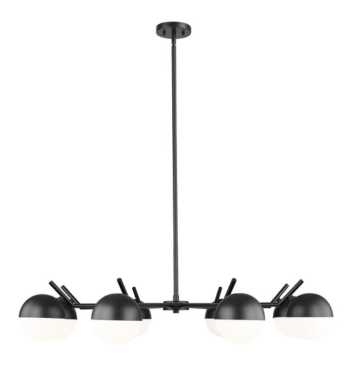 Z-Lite - 7517-8MB - Eight Light Chandelier - Realm Sphere - Matte Black