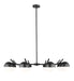 Z-Lite - 7517-8MB - Eight Light Chandelier - Realm Sphere - Matte Black