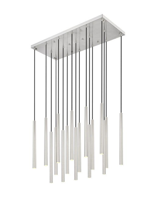 Z-Lite - 919MP24-17L-BN-LED - LED Linear Chandelier - Forest - Brushed Nickel