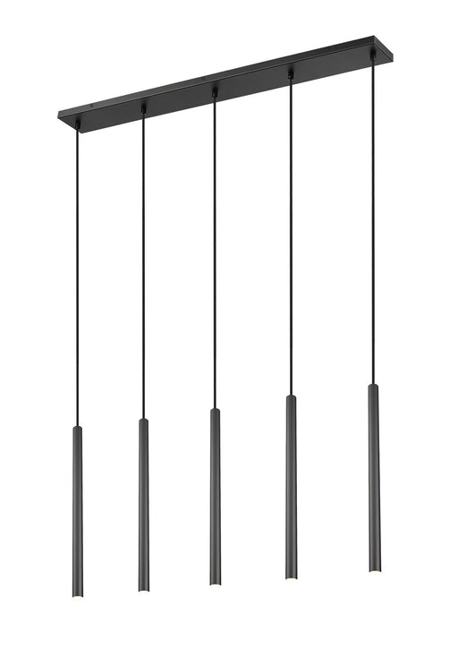 Z-Lite - 919MP24-5L-MB-LED - LED Linear Chandelier - Forest - Matte Black