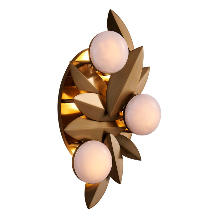 Kalco - 523521WB - LED Wall Sconce - BLUSH - Winter Brass