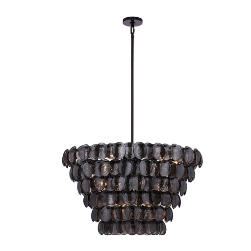UROKO 14 Light Pendant Black Nickel